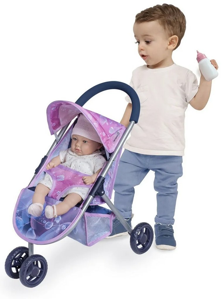 Rappa DeCuevas 90276 Sportowy wózek dla lalek Magic Bubble 2024 - 55 cm