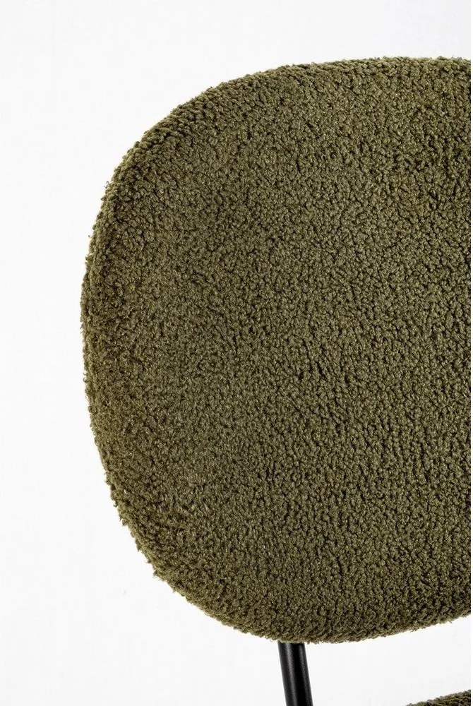 Tapicerowane krzesło w kolorze khaki Maddie – Yes Everyday