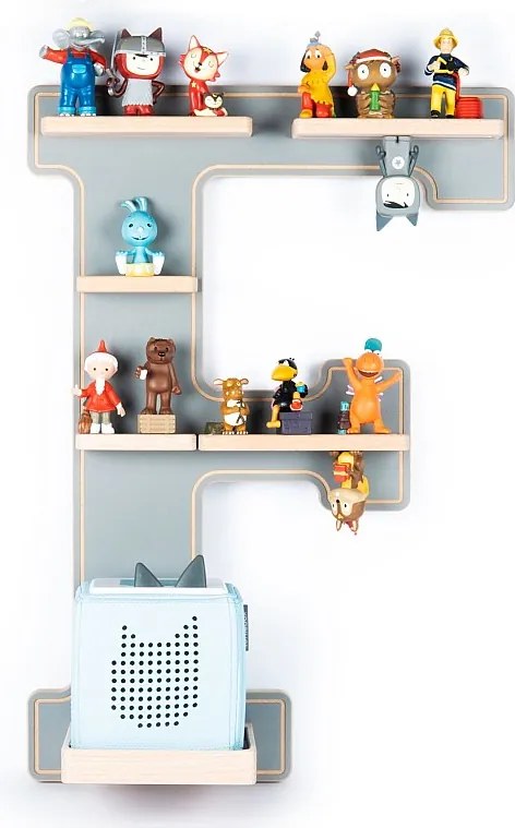 Shelf Letter F dla Toniebox Tonies