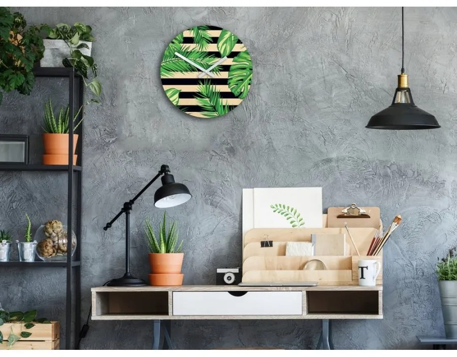 Zegar na ścianę nowoczesny do salonu sypialni cichy kuchenny efektowny loft