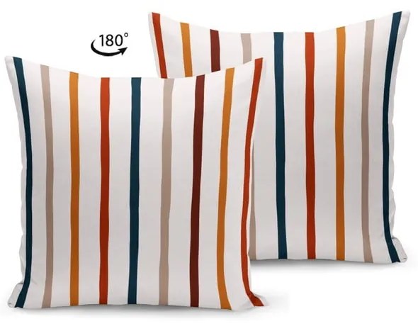 Poduszka z wypełnieniem Kate Louise Stripes, 43x43 cm