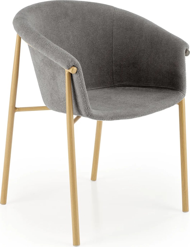 Fotel do jadalni z podłokietnikami K489