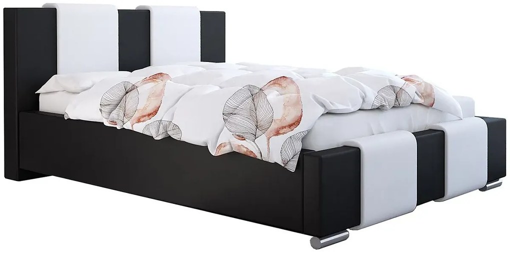 Podwójne łóżko z zagłówkiem 180x200 Molta 2X - 36 kolorów