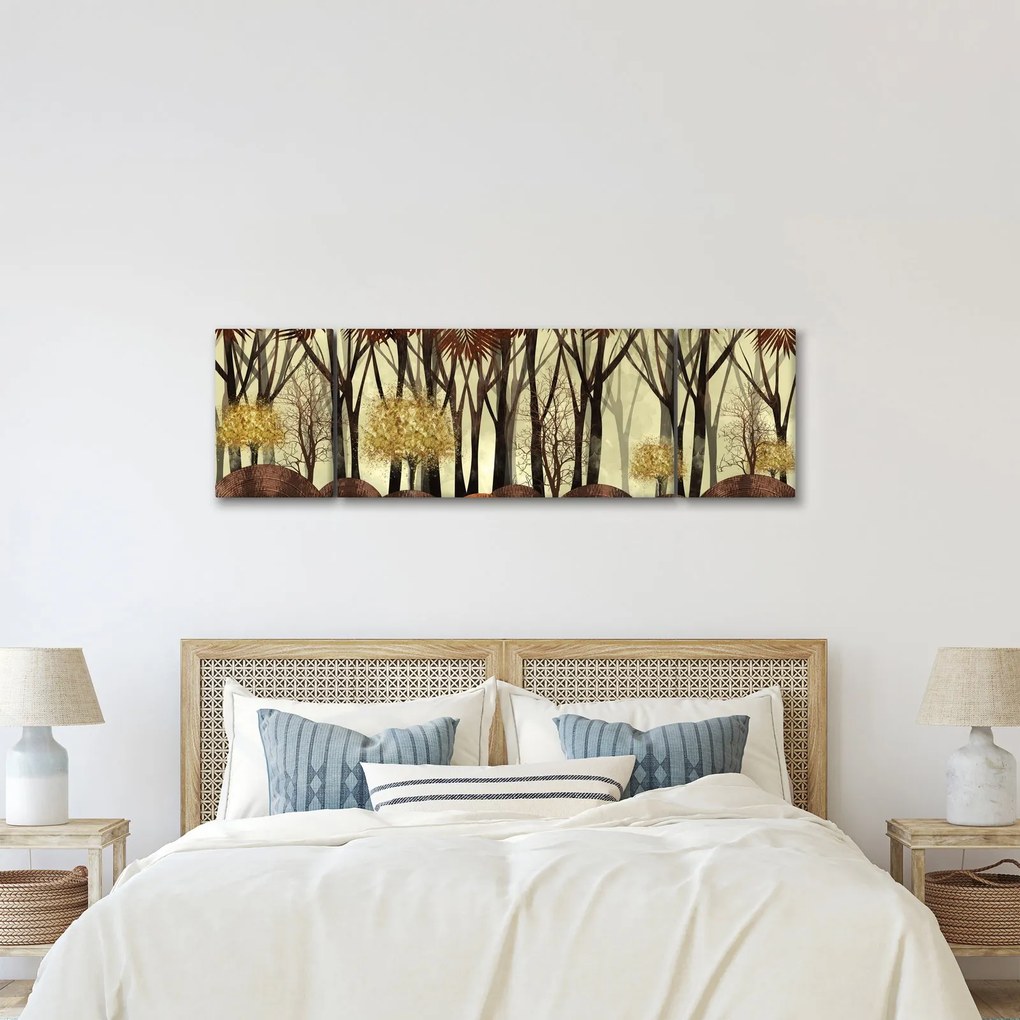 Obraz - Las dekoracyjny (170x50 cm)