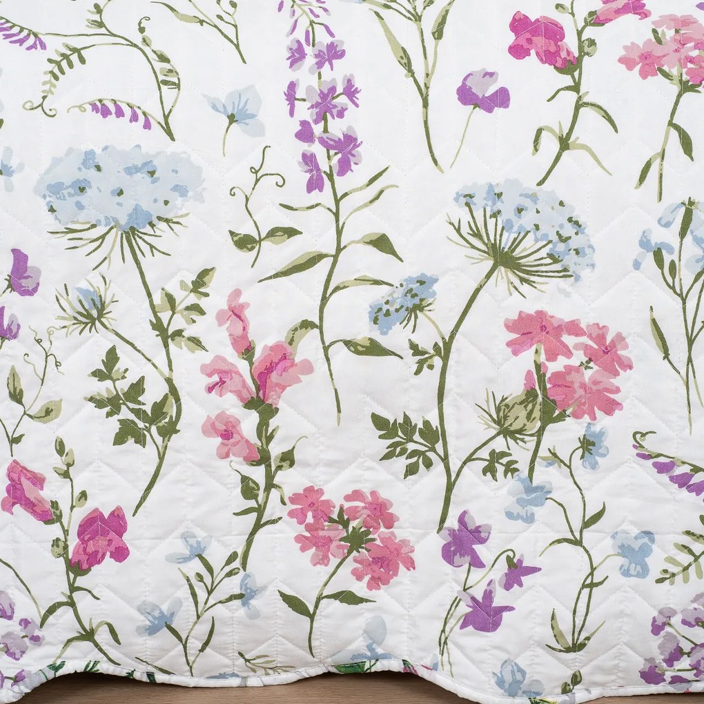 4Home Narzuta na łóżko Spring meadow, 220 x 240 cm + 2x 40 x 40 cm