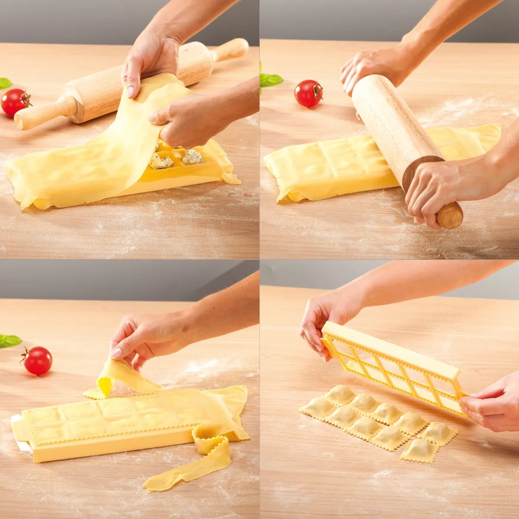 Tescoma Forma na kwadratowe ravioli DELÍCIA, 10 szt.
