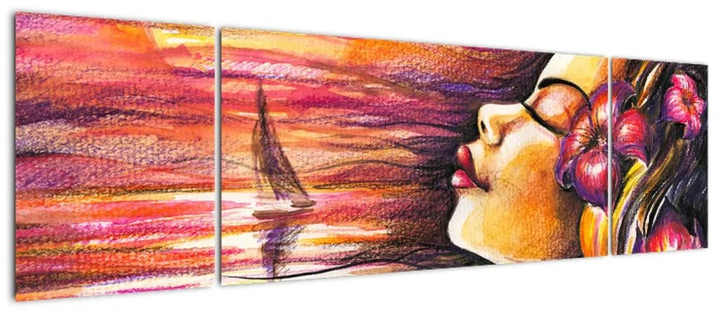 Obraz - Wspomnienia lata (170x50 cm)