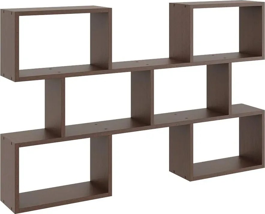 Skandynawska półka wisząca w kolorze wenge W1-C21