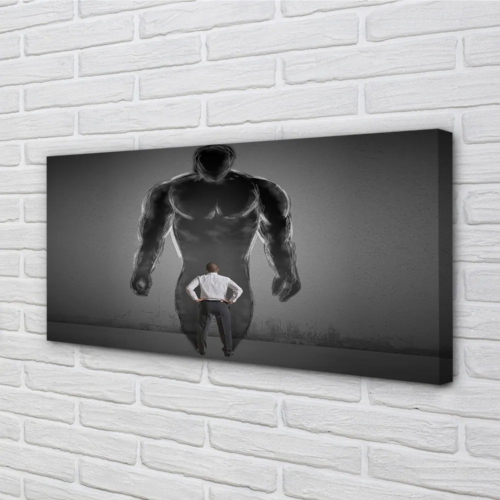 Obraz drukowany na płótnie Muskulatura Człowieka