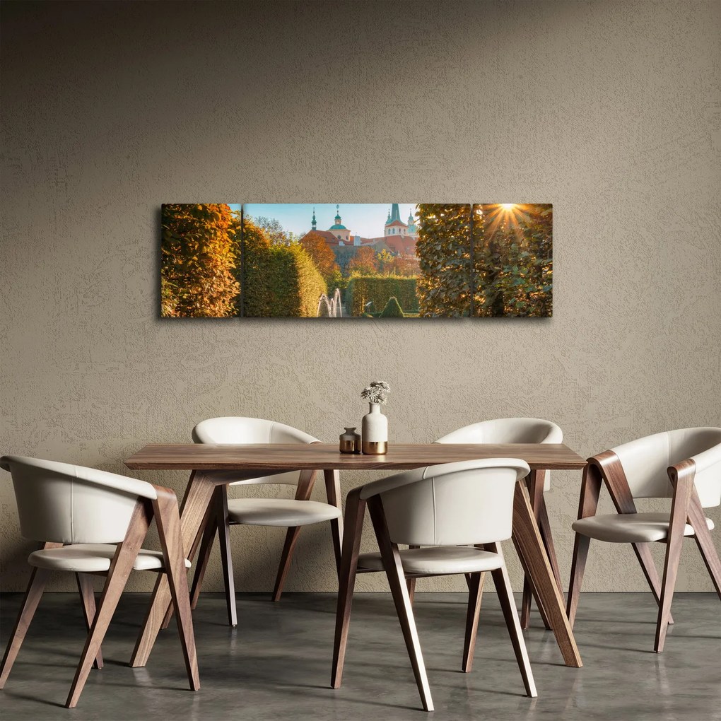 Obraz - Pałac Wallensteina (170x50 cm)
