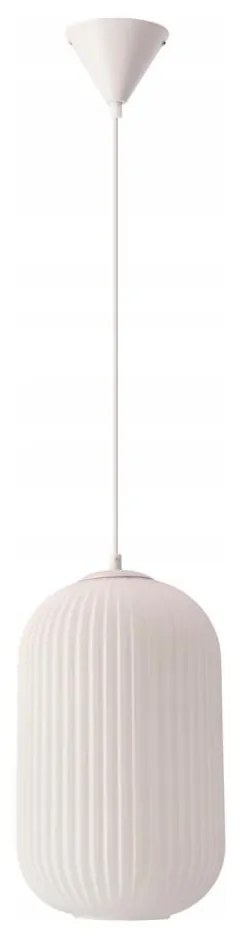 Lampa wisząca na lince CRESTO 1xE27/40W/230V biała
