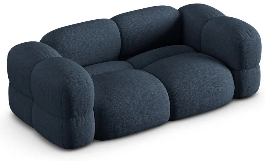 Ciemnoniebieska sofa 210 cm Loretto – Cosmopolitan Design