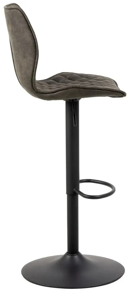 Ciemnozielone hokery obrotowe zestaw 2 szt. 116 cm Naomi – Actona