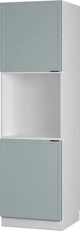 Szafka kuchenna jasnoniebiesko-szary 60x58x206.8 fame-line