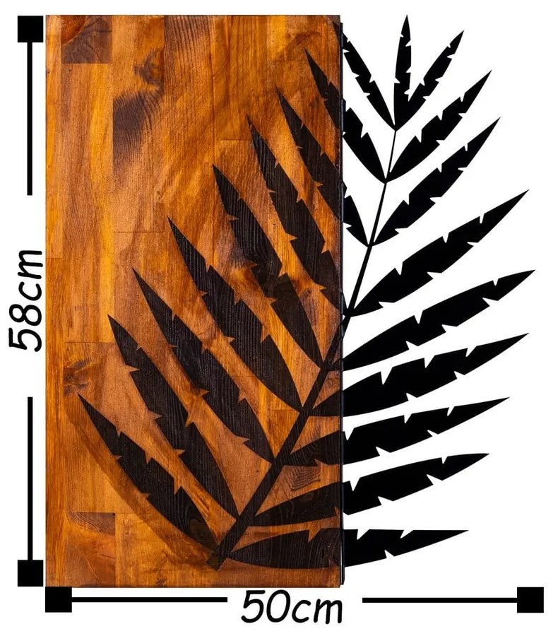 Dekoracja ścienna Wallity Palm Leaf