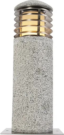 Nowoczesna lampa podłogowa zewnętrzna granitowa 40 cm - Happy