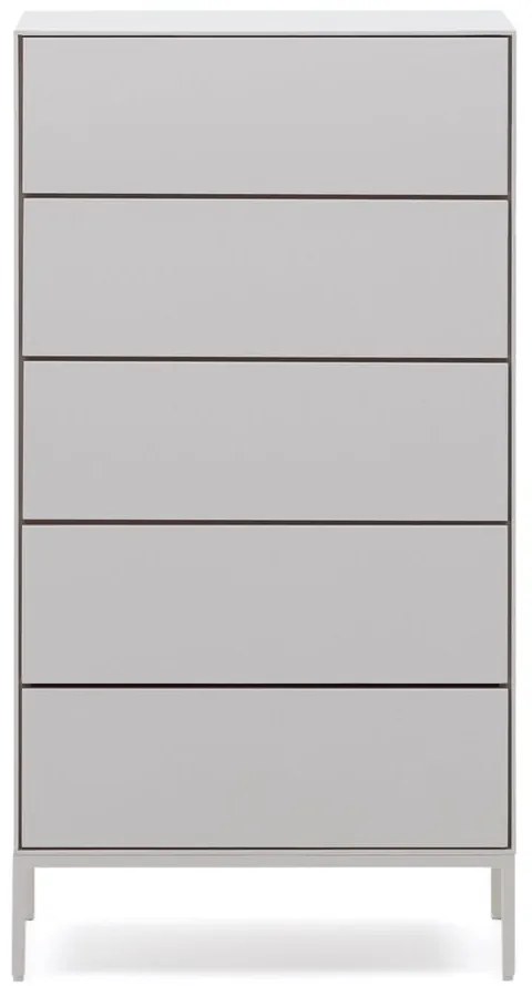 Biała wysoka komoda 60x114 cm Vedrana – Kave Home