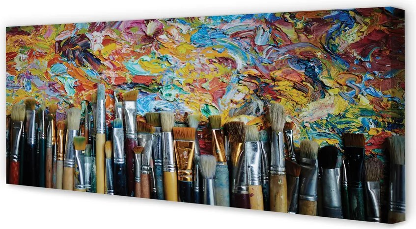 Obraz na płótnie Pędzle i Mazy