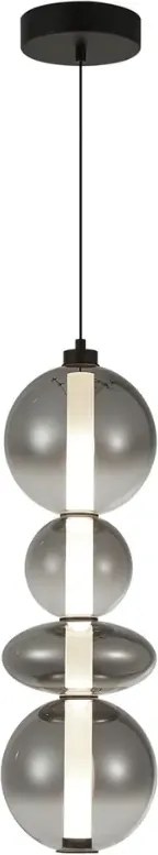 Nowoczesna czarna lampa wisząca - K390 Z1-P14