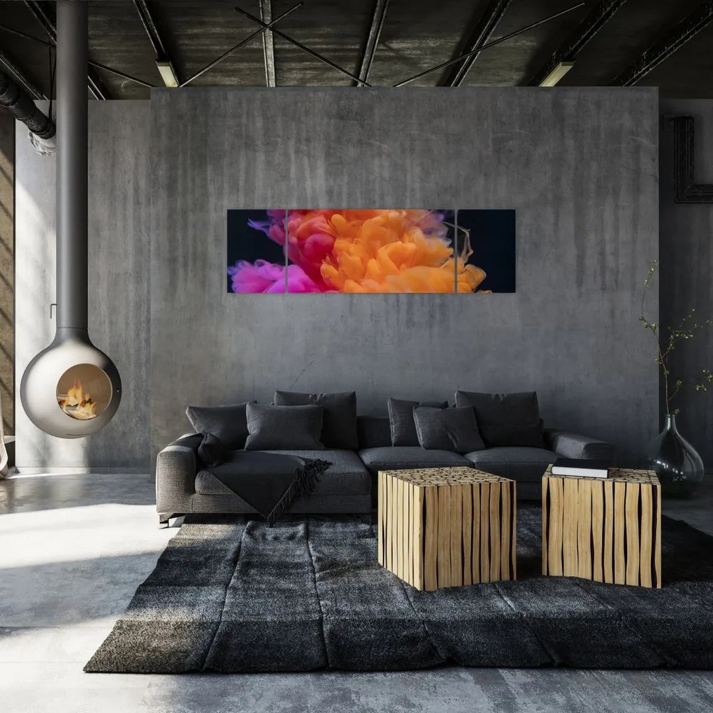 Obraz abstrakcji (170x50 cm)