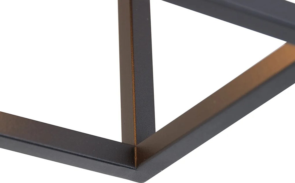 Inteligentna lampa sufitowa czarna 99,5 cm w tym 4 WiFi A60 - Cage