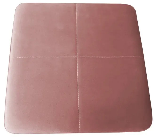 Taboret MAESTRO MG VELVET różowy ATOS