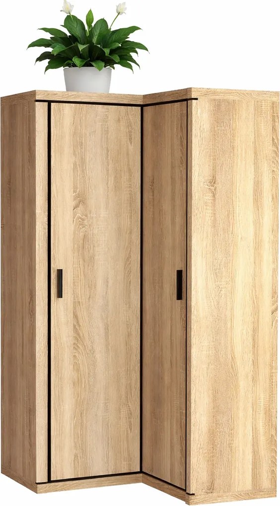 Szafa narożna dąb sonoma E8-N01