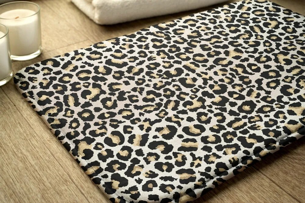 Dywanik antypoślizgowy do łazienki Dywanik antypoślizgowy do łazienki Panterka