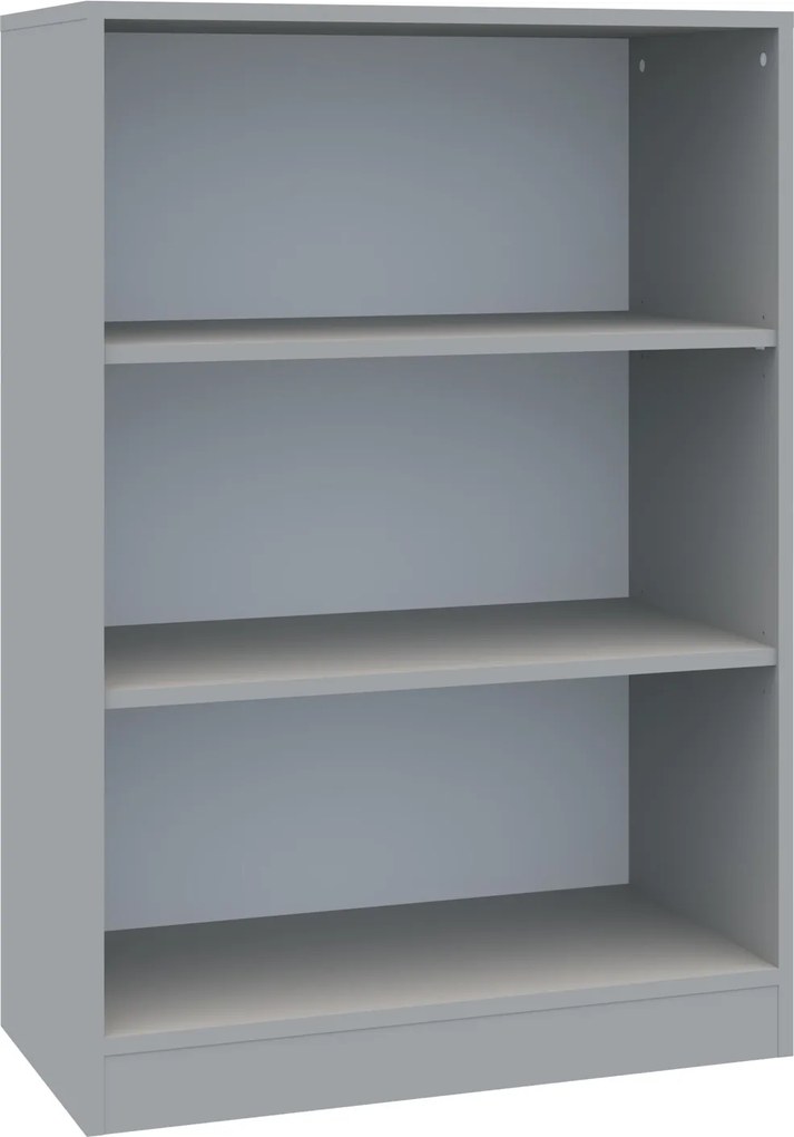 Niski regał biurowy z półkami Simple, 80x40x120,5 cm, index 80-3P