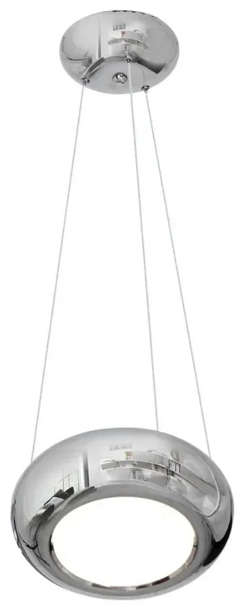 Nowoczesna chromowana lampa wisząca - K349 F3-E42