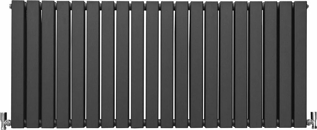 Grzejniki panelowe designerskie w kolorze antracytowym 600 mm x 1400 mm