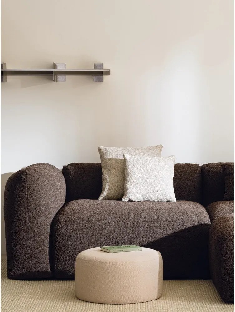 Beżowy puf Folk – noo.ma