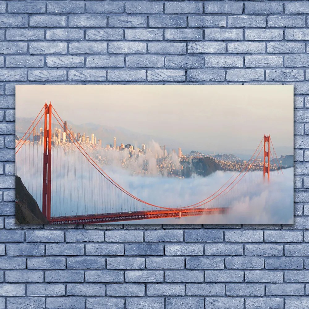 Zdjęcie na płótnie Most nad Oceanem Chmur