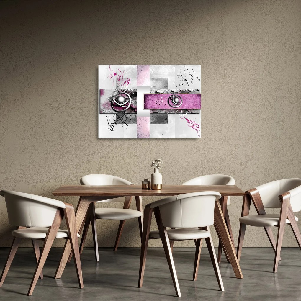 Obraz na szkle abstrakcji (70x50 cm)