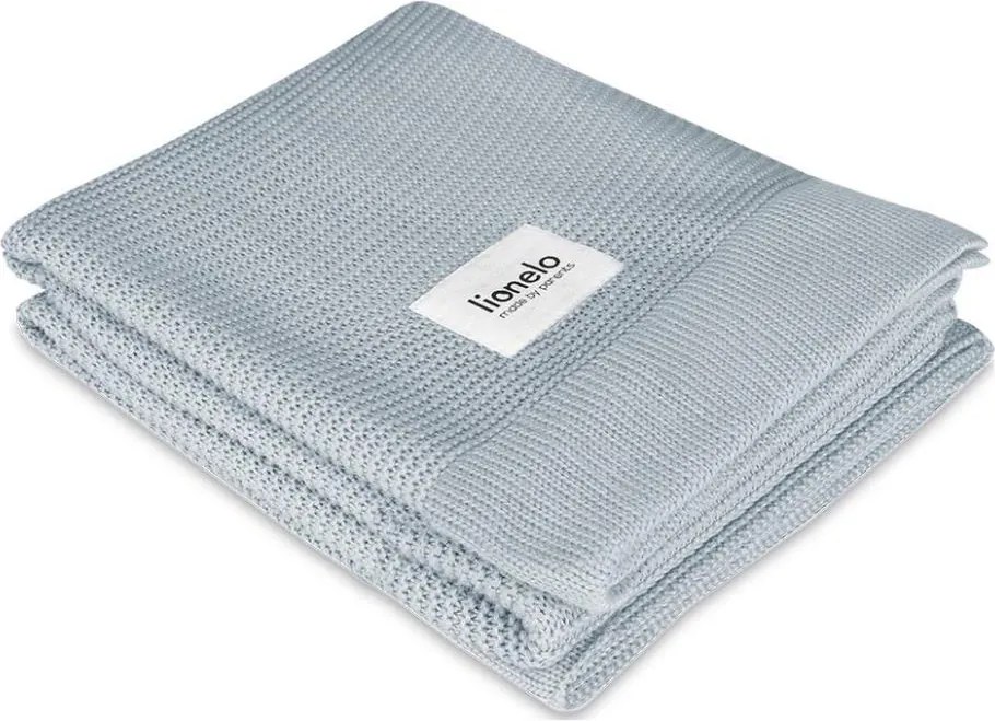 Lionelo - Koc bambusowy BAMBOO BLANKET 75x100 cm Szary