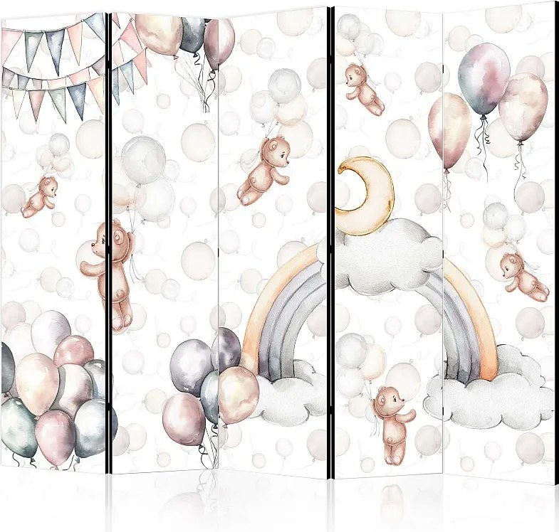 Parawan dwustronny Artgeist Dla dzieci 225 x 172 cm 1 szt