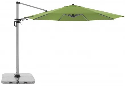 ACTIVE 370 cm - wahadłowy parasol ogrodowy z drążkiem bocznym : Substancja Desen - 836