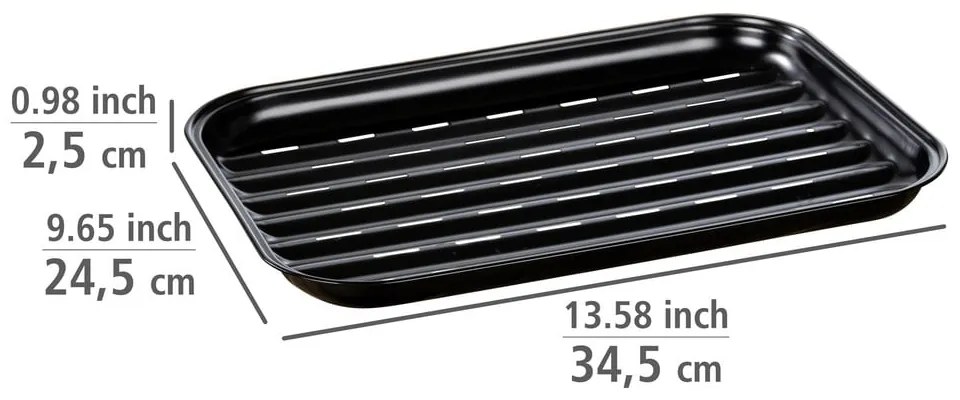 Tacka na grilla ze stali nierdzewnej Luca – Wenko