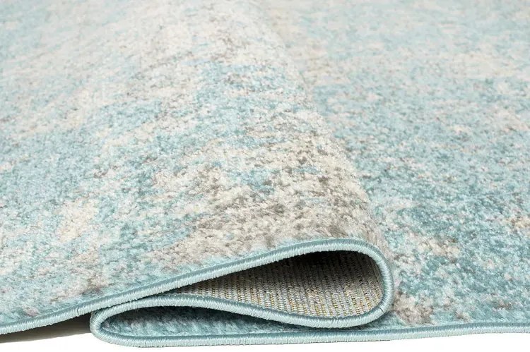 Turkusowy dywan w stylu vintage H0-T38
