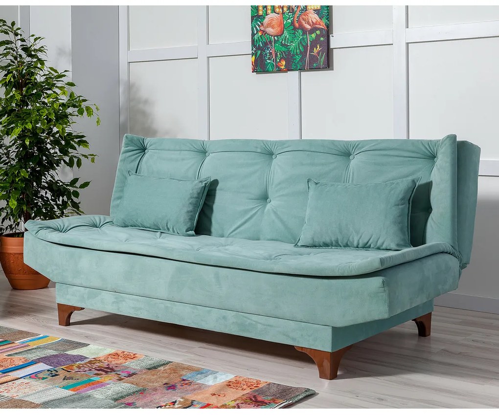 Sofa rozkładana Kelebek Sea Green