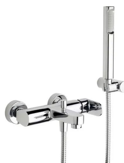 Paffoni - Zestaw wannowy z baterią CANDY chrom błyszczący