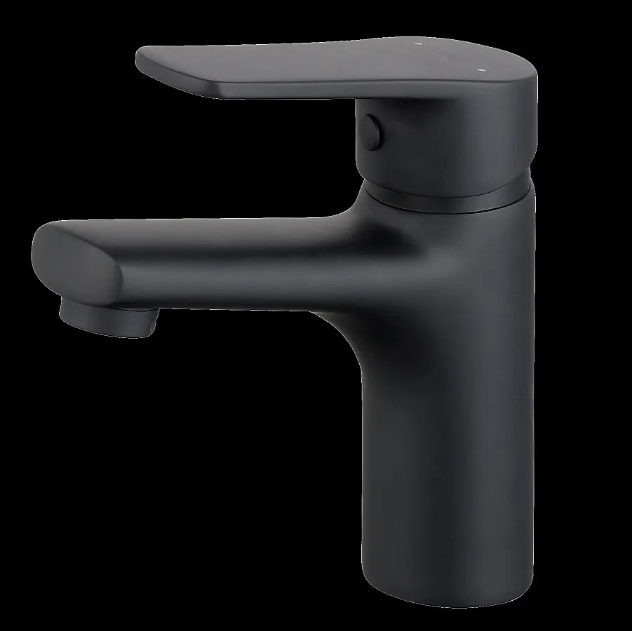 Full bateria umywalkowa niska czarna - Essebagno