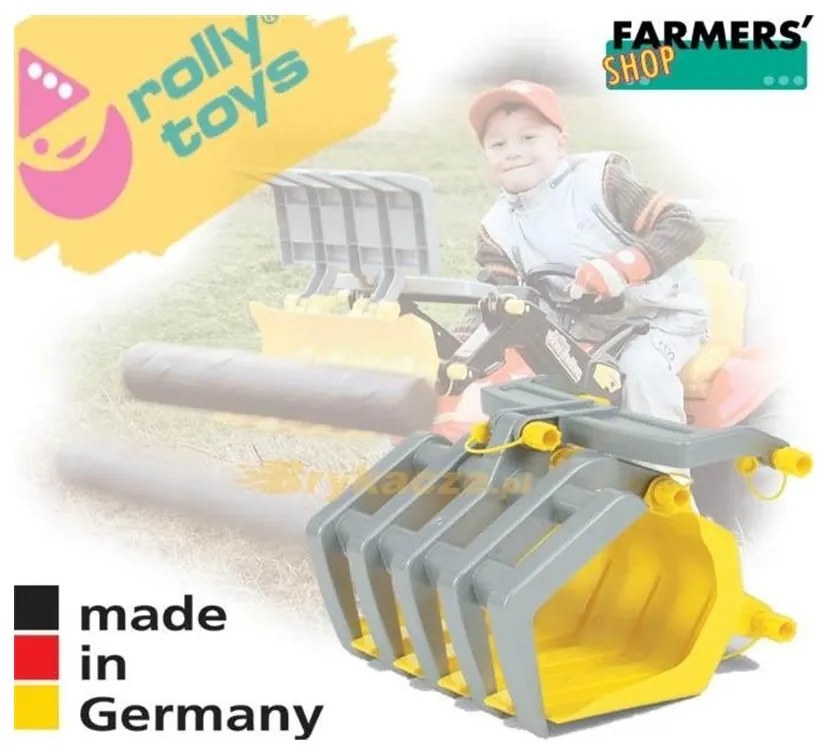 Rolly toys łyżka do traktora chwytak do załadunku drewna