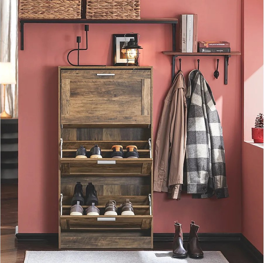 Szafka na buty z 3 drzwiami FSR137-L-F