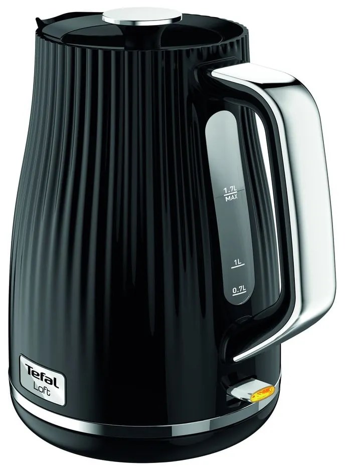 Czarny czajnik elektryczny 1,7 l Loft KO250830 – Tefal