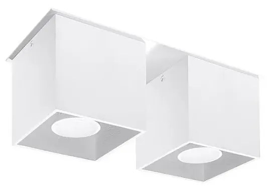 Minimalistyczny plafon E767-Lenobri - biały