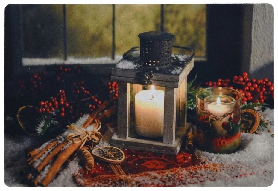 Świąteczna wycieraczka RUSTIC WELCOME 38x58 cm - różne warianty Wersja: Buty