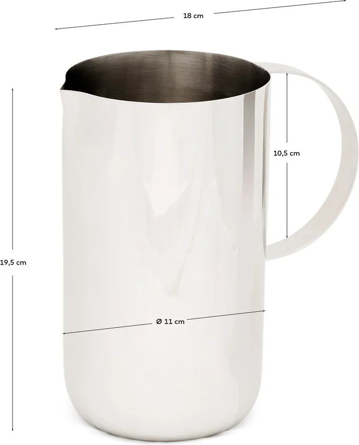 Dzbanek ze stali nierdzewnej Nirela – Kave Home