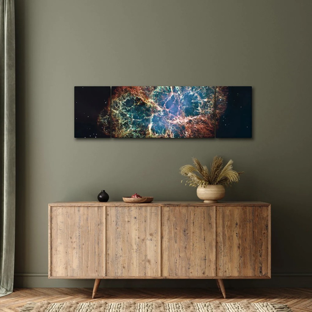 Obraz - Mgławica Krab (170x50 cm)