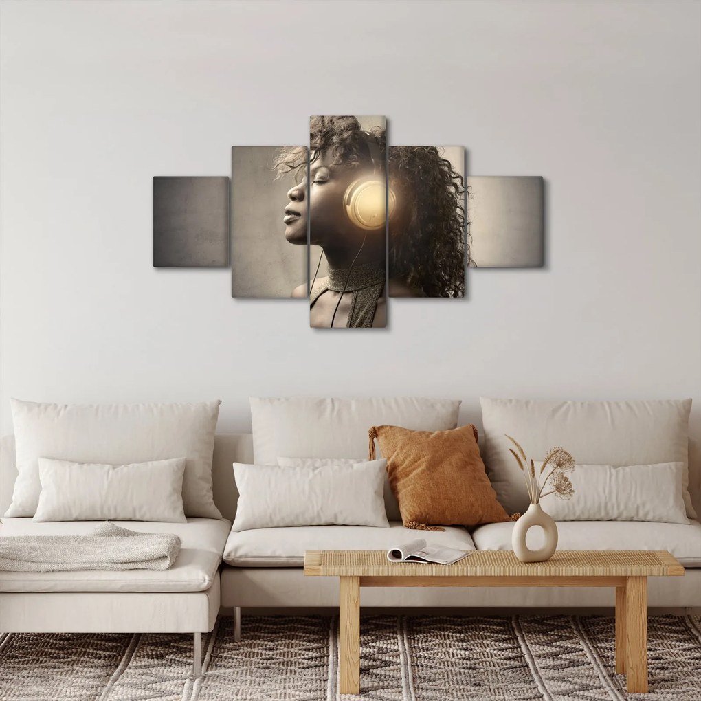 Obraz - Potęga muzyki (125x70 cm)